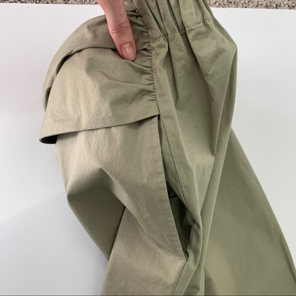 Hatch The Ipek Maternity Cropped pants, khaki - Picture 12 of 15